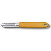 POTATO PEELER WITH SERRATED EDGE. ORANGE - Mabrook Hotel Supplies